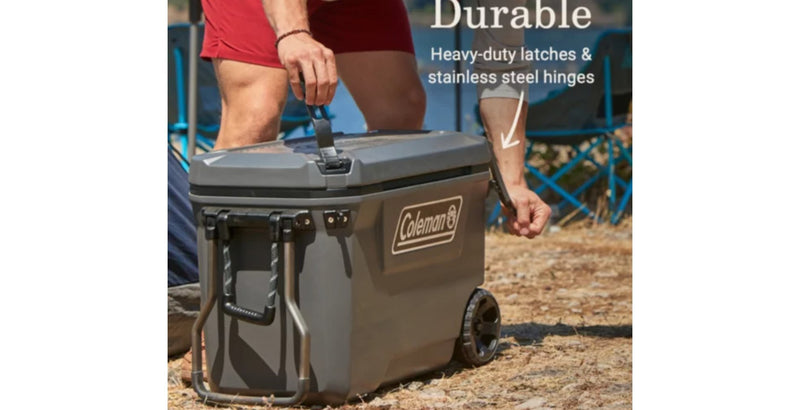 Coleman - Convoy Series 65-Quart Cooler With Wheels - Relaxacare