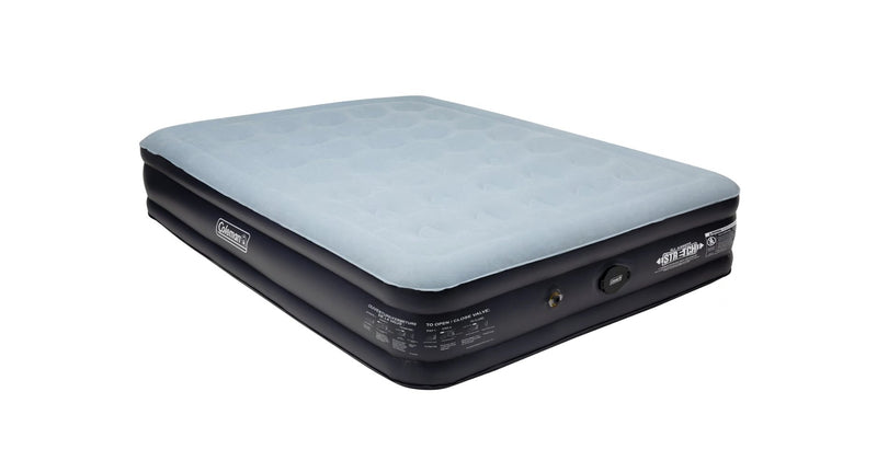 Coleman - SupportRest Double-High Rechargeable Air Bed, Queen - Relaxacare