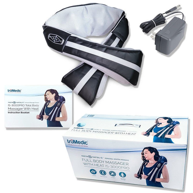 Top Sale-TruMedic IS-2500 Neck Massager with Heat-Fully Body Massage.