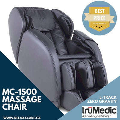 Combo Package x2 TruMedic MC-1500 Massage Chairs with L track - Relaxacare
