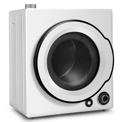 Compact Electric Tumble Laundry Dryer with Stainless Steel Tub - Relaxacare