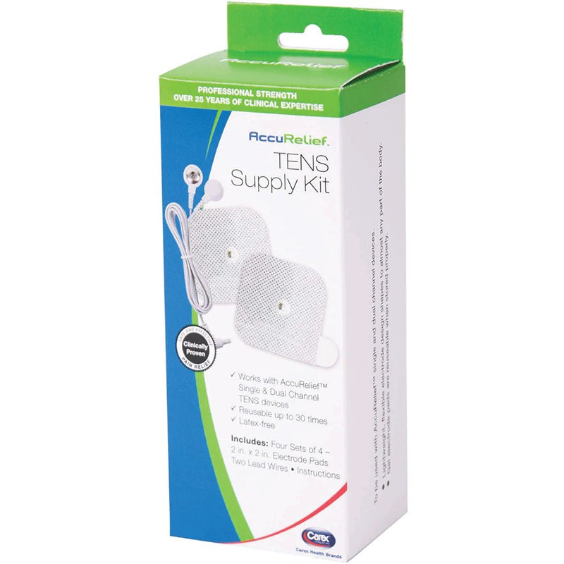 COMPASS HEALTH - Accurelief Electrotherapy Tens Supply Kit - Relaxacare