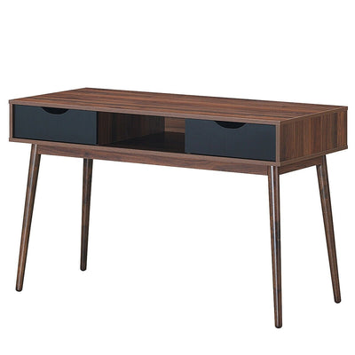 Computer Desk PC Laptop Writing Table with Drawers and Shelf - Relaxacare