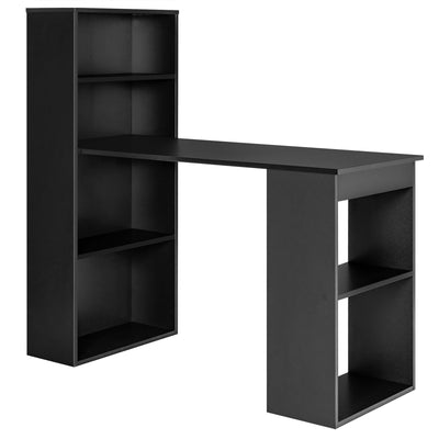 Computer Desk with Storage Shelves and CPU Stand - Relaxacare