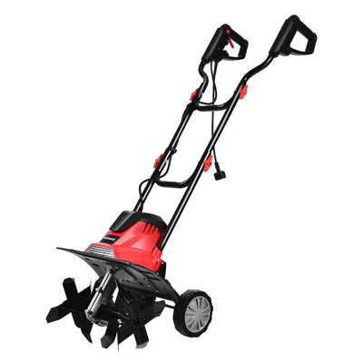 Corded Electric Tiller and Cultivator 9-Inch Tilling Depth - Relaxacare