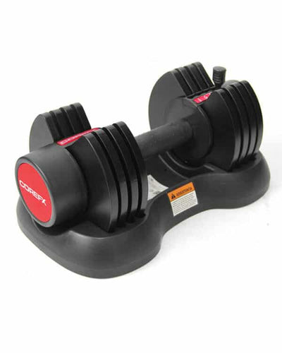 COREFX - Adjustable Dumbbell – 25 lbs - Relaxacare