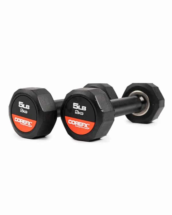 COREFX - Rubber Dumbbells - Relaxacare