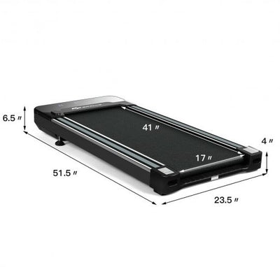 COSTWAY - 1 HP Electric Walking Treadmill with Touchable LED Display and Wireless Remote Control - Relaxacare