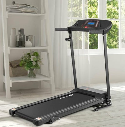 COSTWAY - 1.0 hp Foldable Treadmill Electric Support Mobile Power - Relaxacare