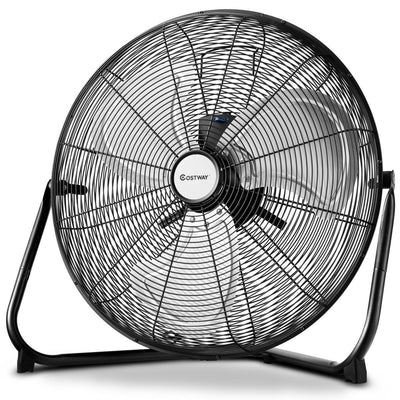 Costway 16/20 Inch High Velocity 3-Speed Floor Fan-20 Inch - Relaxacare