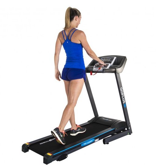 HP Folding Electric Motorized Power Treadmill Machine with LCD Di