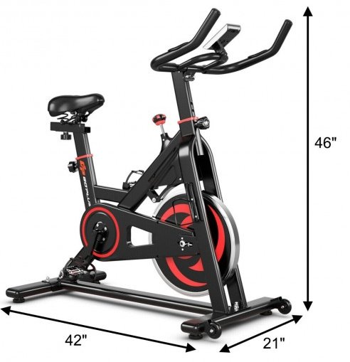 COSTWAY - 30lbs Family Fitness Aerobic Exercise Magnetic Bicycle - Relaxacare