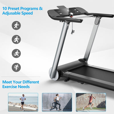 COSTWAY - Italian Designed Folding Treadmill for Home - Relaxacare