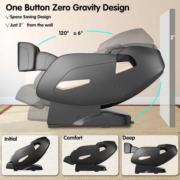 COSTWAY - JL10002WL - Full Body Zero Gravity Massage Chair