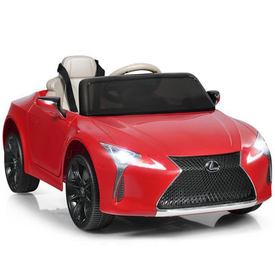 Costway-Limited time offer-Lexus LC500 Licensed Kids 12V Ride Remote Control Electric Vehicle- WITH Suspension - Relaxacare