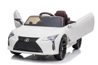 Costway-Limited time offer-Lexus LC500 Licensed Kids 12V Ride Remote Control Electric Vehicle- WITH Suspension - Relaxacare
