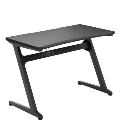 Cup and Headphone Holder Z-shape Frame E-sports Gaming Desk - Relaxacare