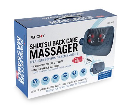 Daiwa - FELICITY SHIATSU BACK CARE MASSAGER - Relaxacare
