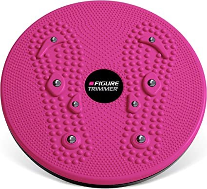 Daiwa - Figure Trimmer Ab Twister Board for Exercise Waist Twisting Disc Acupressure Nodes - Relaxacare