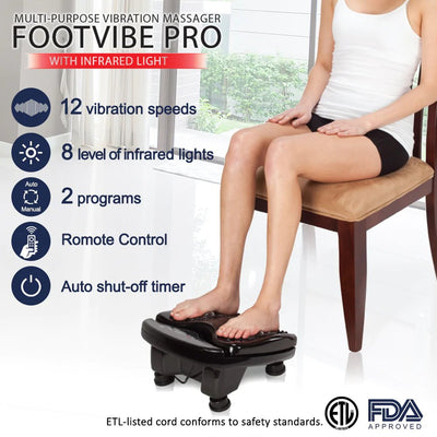 DAIWA - FOOTVIBE PRO - Home Reflexology Massager - Relaxacare