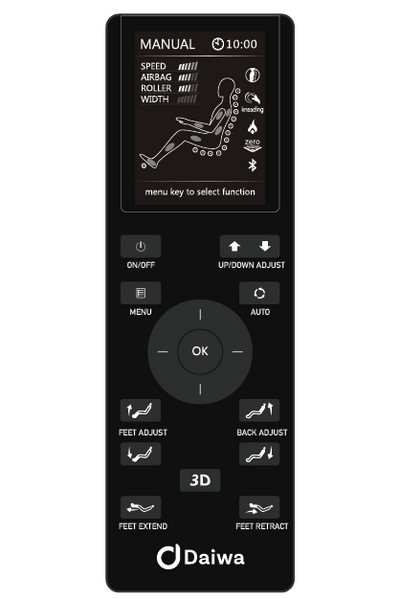 Daiwa Legacy 4 Massage 3D L track - Relaxacare