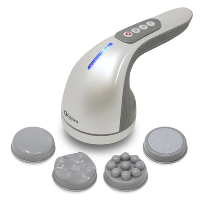 DAIWA - Multipurpose Body Massager With 4 Attachments - Relaxacare