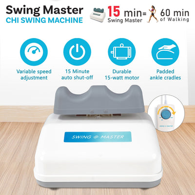 DAIWA - Original Chi Swing Machine Passive Aerobic Exerciser Swing Master - Relaxacare