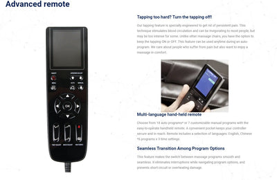 DAIWA - Solace Massage Chair - Relaxacare