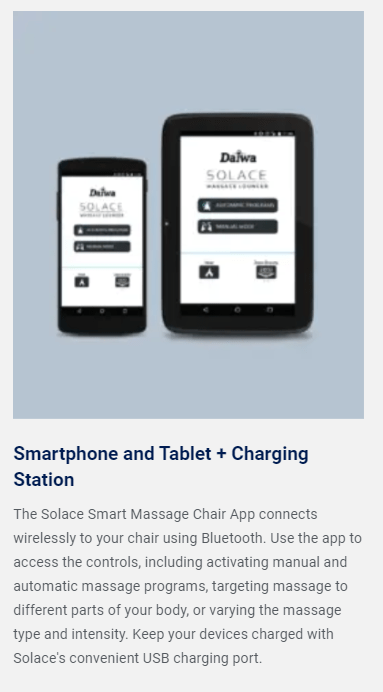 DAIWA - Solace Massage Chair - Relaxacare