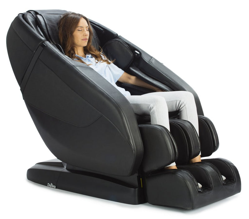 Daiwa Solace with Full L Track, Active Stretch and Foot Rollers Massage Chair - Relaxacare