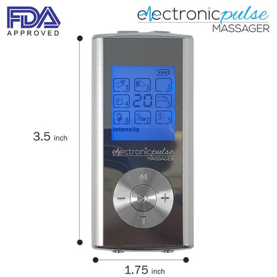 Daiwa - U.S. JACLEAN FDA CLEARED TENS UNIT ELECTRONIC PULSE MASSAGER FOR SHOULDER BACK GLUTES - Relaxacare