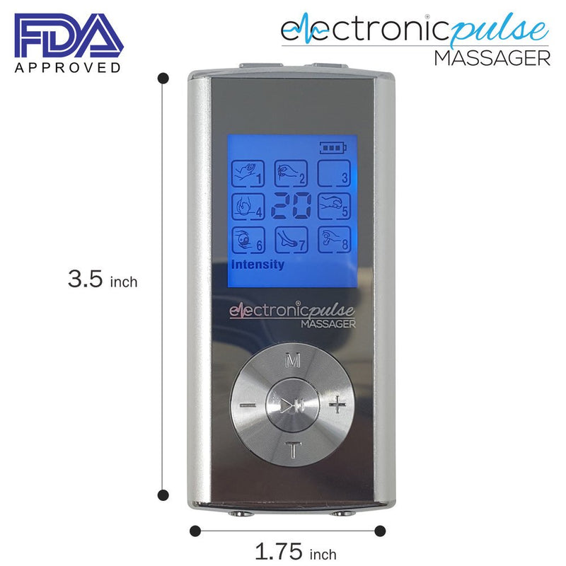Daiwa - U.S. JACLEAN FDA CLEARED TENS UNIT ELECTRONIC PULSE MASSAGER FOR SHOULDER BACK GLUTES - Relaxacare