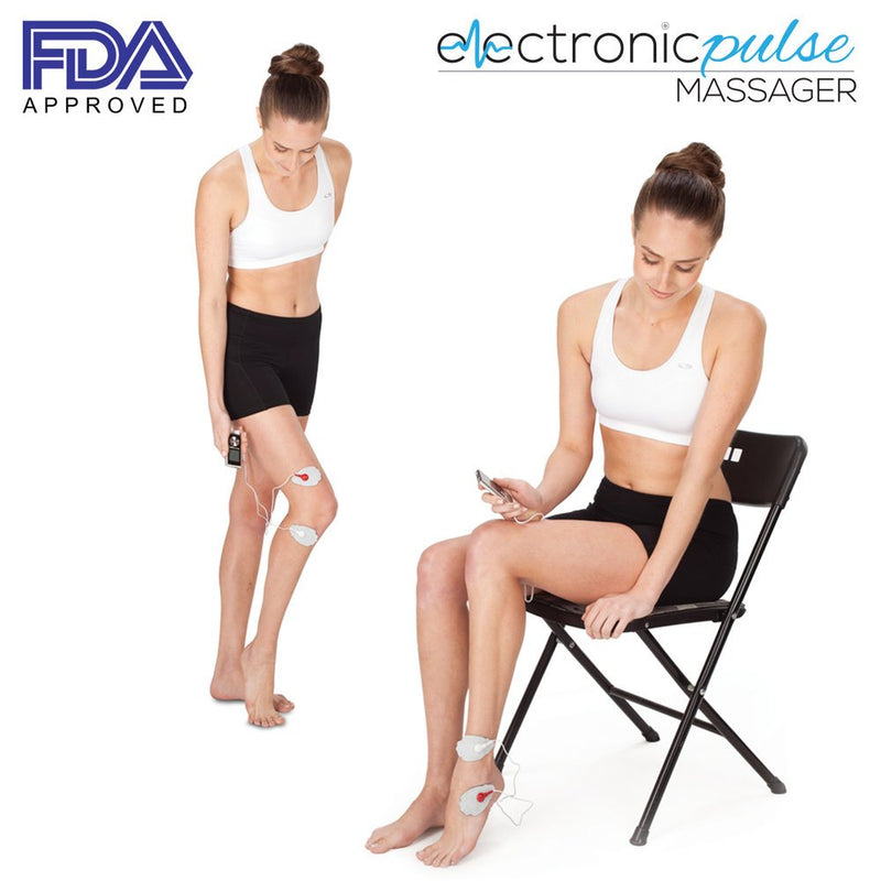 Daiwa - U.S. JACLEAN FDA CLEARED TENS UNIT ELECTRONIC PULSE MASSAGER FOR SHOULDER BACK GLUTES - Relaxacare