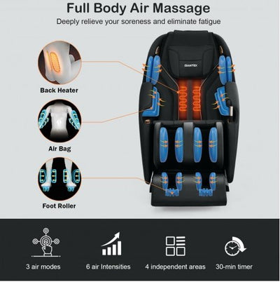 Demo- COSTWAY - JL10010WL - Full Body Zero Gravity Massage Chair with SL Track & Heat - Relaxacare