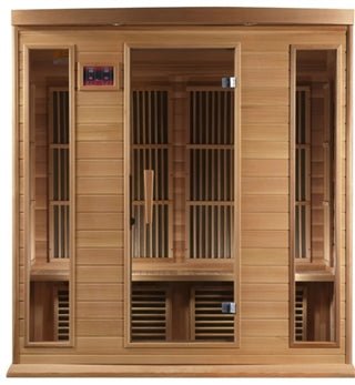 Demo Unit-GDI - Maxxus Sauna - Near Zero EMF - MX-K406-01-ZF Hemlock - Relaxacare