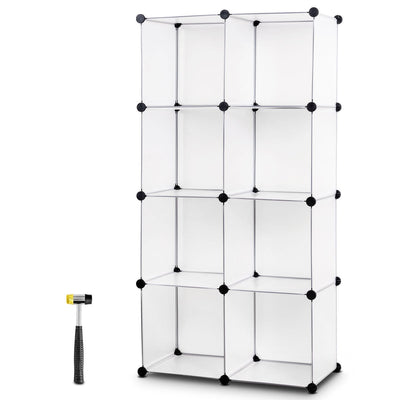 DIY 8 Cubes Portable Closet Storage Organizer - Relaxacare