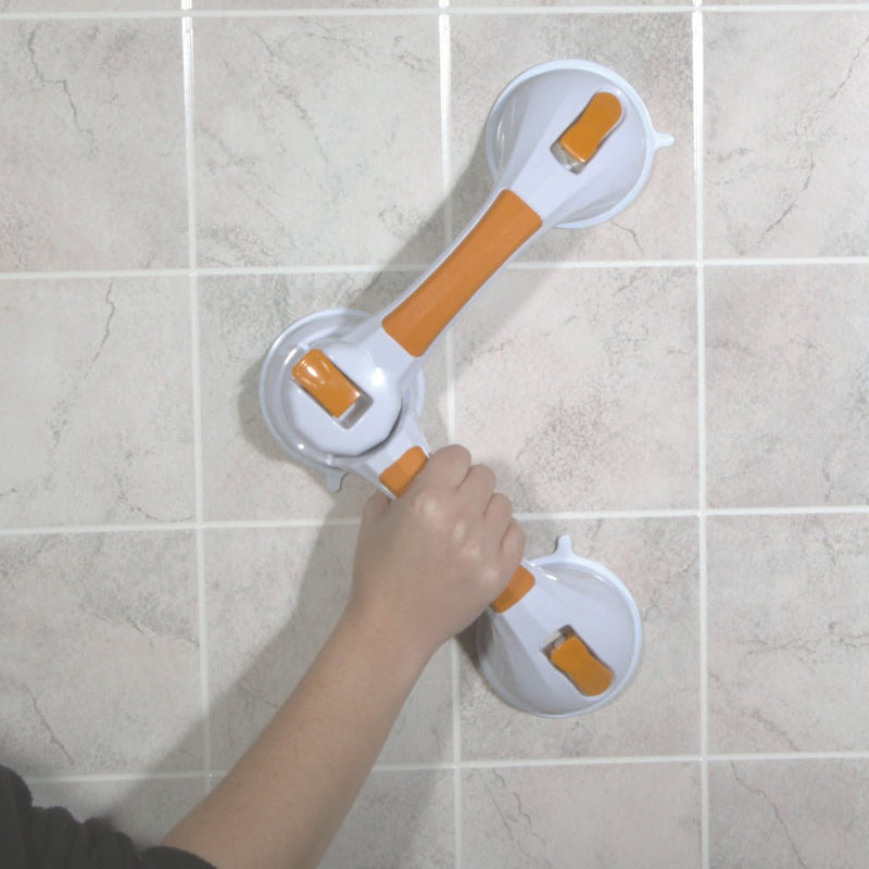 DRIVE MEDICAL - Adjustable Angle Rotating Suction Cup Grab Bar - Relaxacare