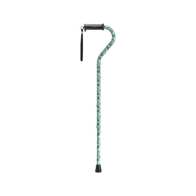 DRIVE MEDICAL - Adjustable Height Offset Handle Cane with Gel Hand Grip - Relaxacare