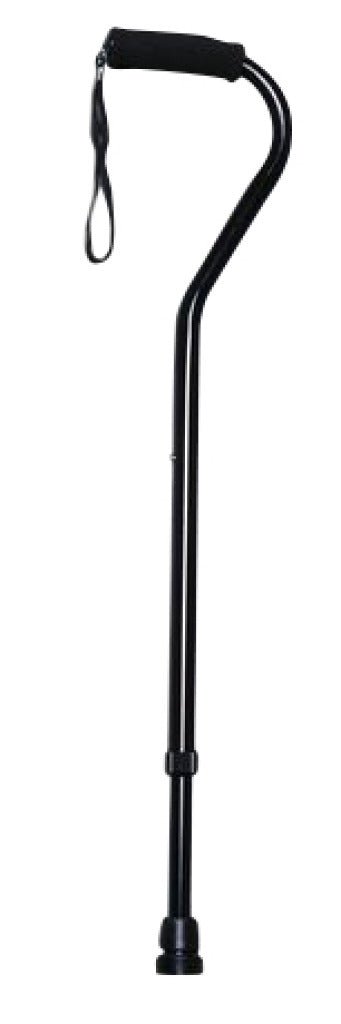 DRIVE MEDICAL - Adjustable Offset Handle Cane with Foam Grip - Relaxacare