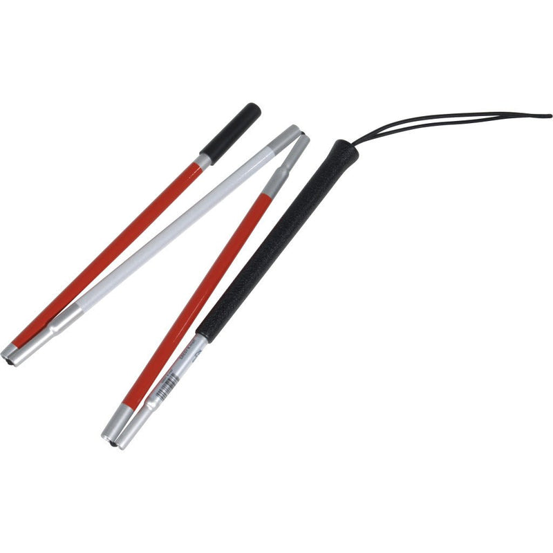 DRIVE MEDICAL - Folding Blind Cane with Wrist Strap - Relaxacare