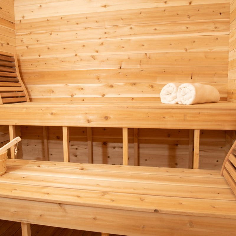 Dundalk LeisureCraft - Canadian Timber Luna Outdoor Sauna CTC22LU - Relaxacare