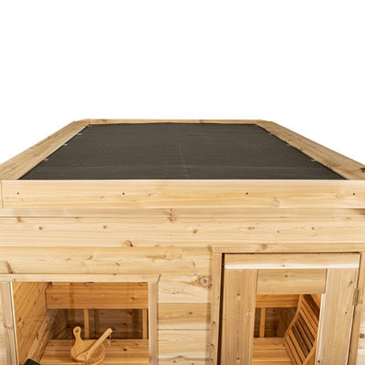 Dundalk LeisureCraft - Canadian Timber Luna Outdoor Sauna CTC22LU - Relaxacare