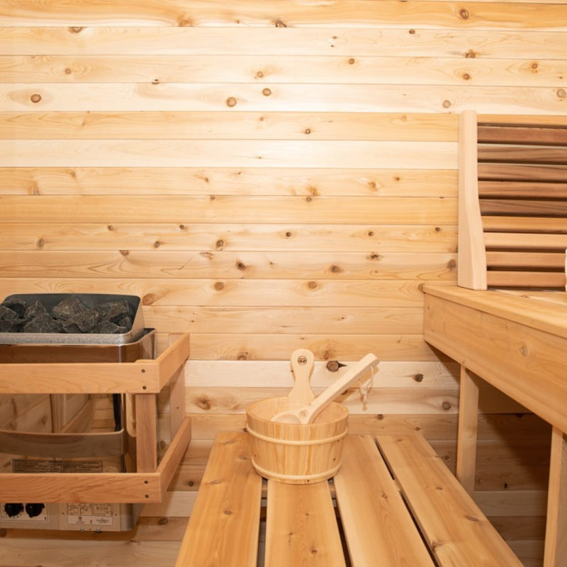 Dundalk LeisureCraft - Canadian Timber Luna Outdoor Sauna CTC22LU - Relaxacare