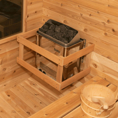Dundalk LeisureCraft - Canadian Timber Luna Outdoor Sauna CTC22LU - Relaxacare