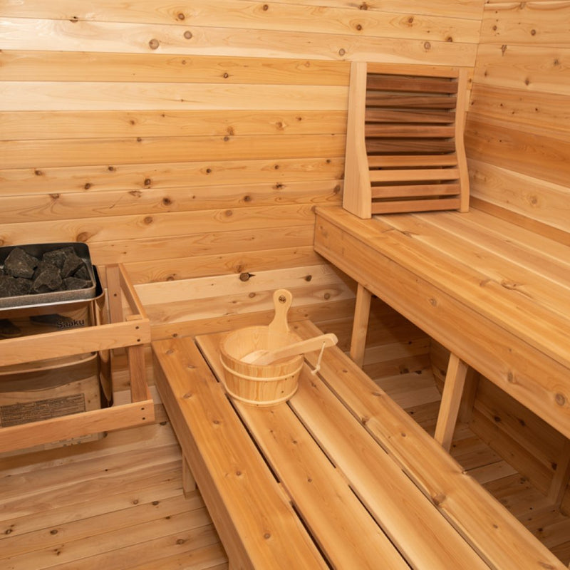 Dundalk LeisureCraft - Canadian Timber Luna Outdoor Sauna CTC22LU - Relaxacare