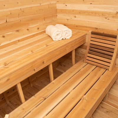 Dundalk LeisureCraft - Canadian Timber Luna Outdoor Sauna CTC22LU - Relaxacare