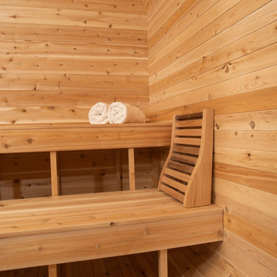 Dundalk LeisureCraft - Canadian Timber Luna Outdoor Sauna CTC22LU - Relaxacare