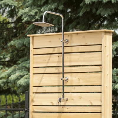 Dundalk LeisureCraft - Canadian Timber Savannah Outdoor Standing Shower - Relaxacare