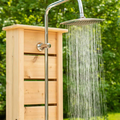 Dundalk LeisureCraft - Canadian Timber Sierra Pillar Outdoor Shower - Relaxacare