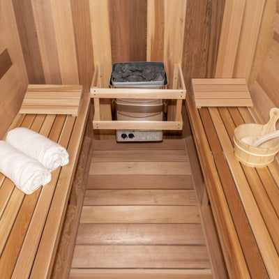 Dundalk LeisureCraft - Canadian Timber Tranquility Outdoor Sauna CTC2345W - Relaxacare